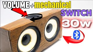 MAKE BLUETOOTH SPEAKER 30W HOMEMADE #youtube #diy #subscribe #speaker