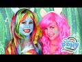Rainbowdash and Pinkie Pie My Little Pony Makeup and Costumes