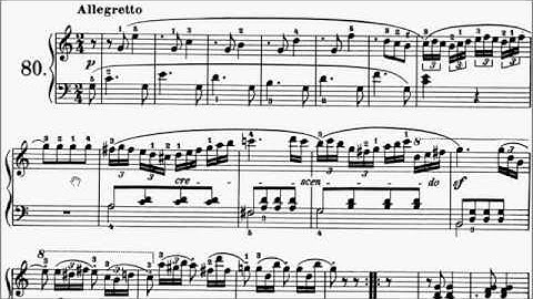 Con Brio Exam (CBE) Grade 3 Czerny Op.599 No.80 Sheet Music