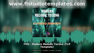 Fms - Modern Melodic Techno Fl Studio Template Anyma Style
