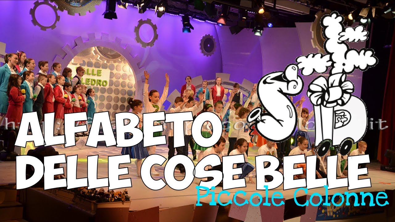 Alfabeto Delle Cose Belle Canzone Per Bambini Della Scuola Primaria Sub Ita Youtube