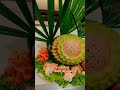 Chef #soumen#crativity #dacoration #carving #shortvideo