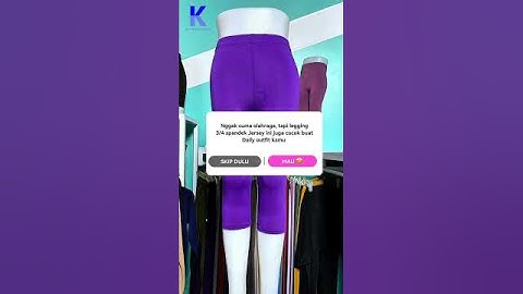 Thumbnail of Yuk step up outfit kamu pake legging 3/4 dari kita^^ #leggings #fashion #kenofficialstore