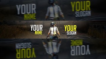 How To Make A PUBG Banner On Android! | PS Touch! ✅