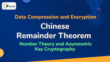 Chinese Remainder Theorem - Number Theory and Asymmetric Key Cryptography