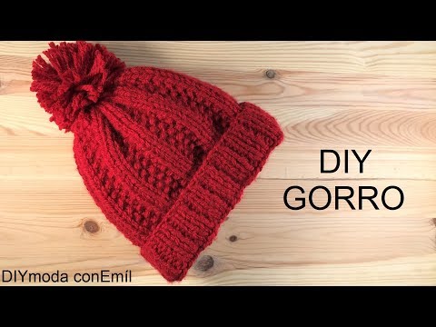 Video: Cómo Aprender A Tejer Gorros Con Agujas De Tejer