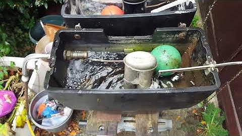 Another Shires Hippo cistern... Before Reconditioning