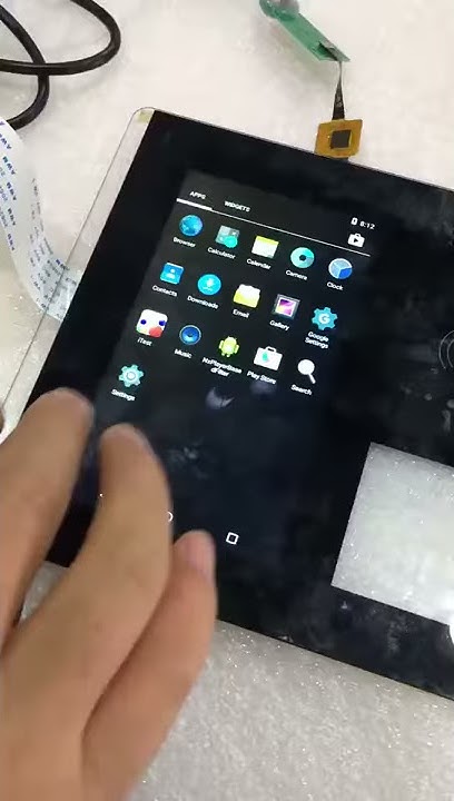 5 inch touch display module - YouTube