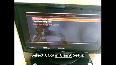 How to Install a CCcam cfg file Openbox V5S