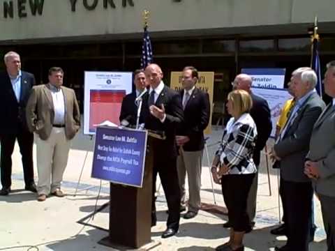 Announcement of MTA Tax Repeal Legislation with Sen. Lee Zeldin & Sen. Jack Martins