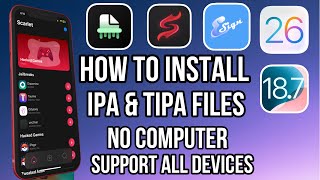 How to install IPA files no computer, no Revoked for on iPhone/iPad iOS 26 - iOS 15