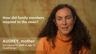 Audrey How Did Family Members Respond To The News?