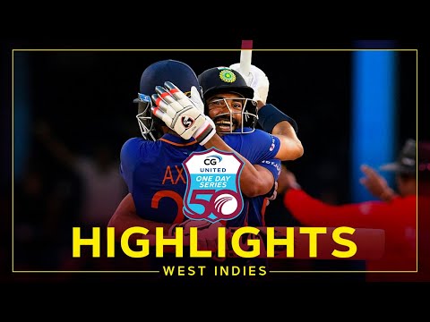 Highlights | West Indies v India | Patel Fires India to Series-Clinching Win! | 2nd CG United ODI