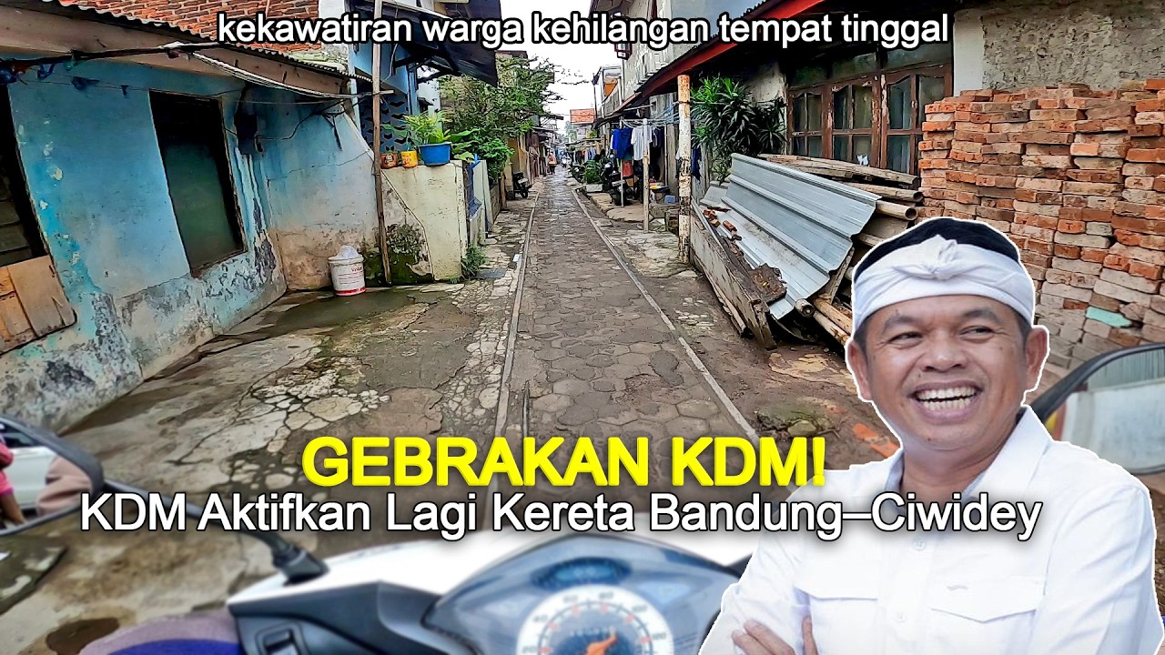 VIRAL! JALUR KAI BANDUNG CIWIDEY AKAN DI AKTIFKAN Kembali KDM