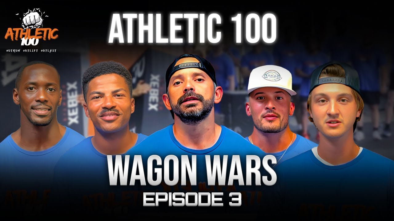 WAGON WARS | Team Battle | Athletic 100 Episode 03