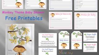 Free Printables for Baby Showers