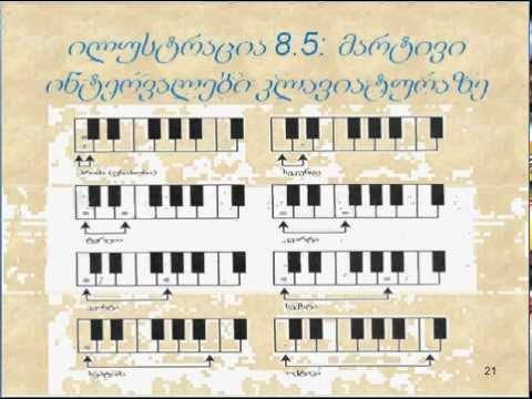 მარინა ადამია: მუს. თეორია 1, ლექცია 8.1