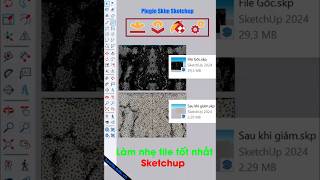 Plugin Skimp Plugin giảm dung lượng tốt nhất trong sketchup #pluginskim #pluginsketchup #shorts screenshot 4