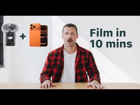 My Minimalist YouTube setup for filming - YouTube