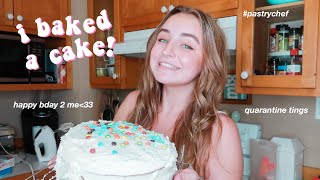 celebrating my bday in quarantine by baking a cake! by MARS 15,124 views 3 years ago 16 minutes