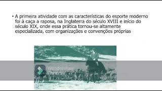 A História do Esporte Moderno