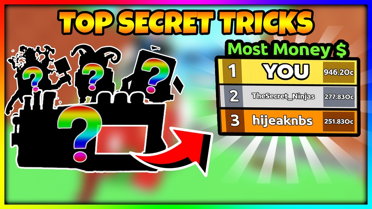 How to ACTUALLY Get on The LEADERBOARD on Escape The Tsunami For Brainrots (SECRETS)