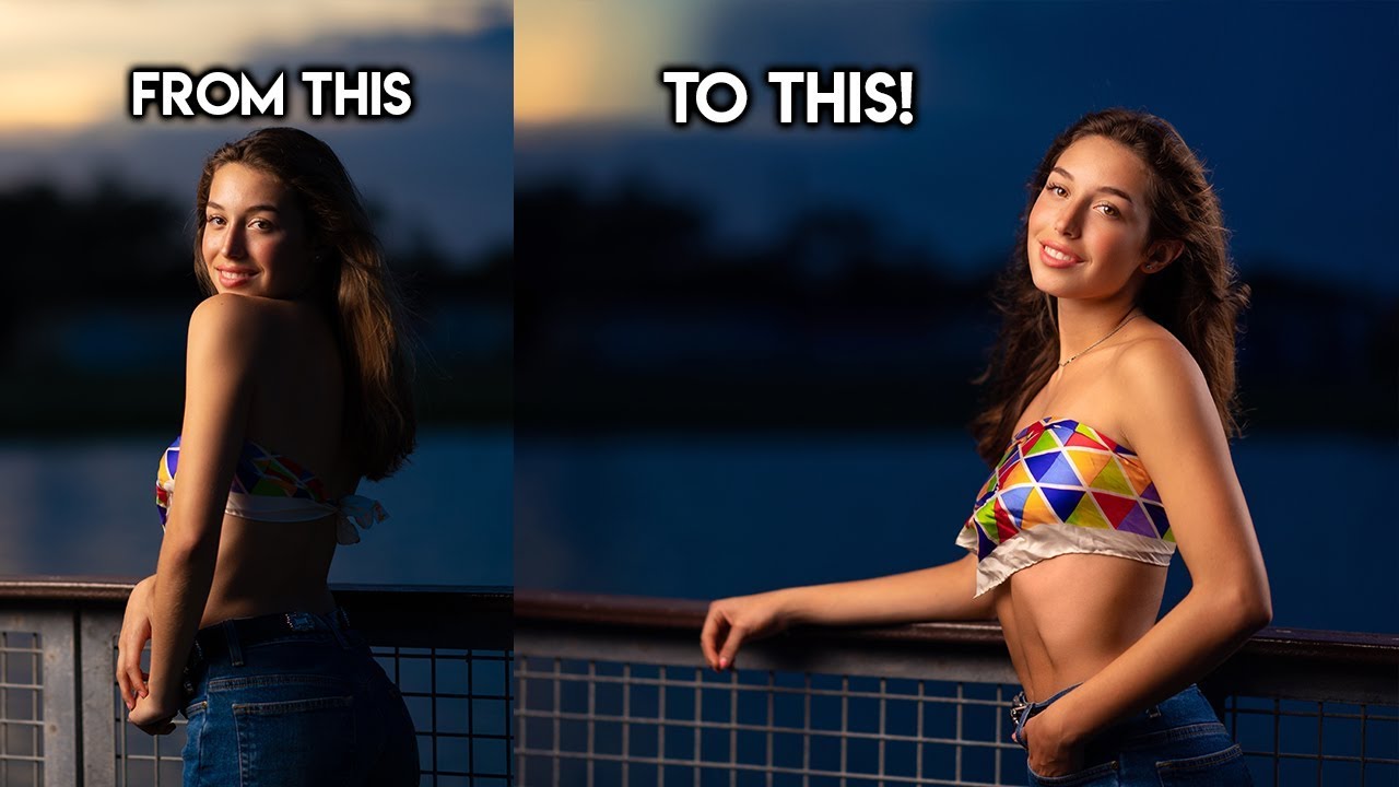 BTS #9 - Two Light Off Camera Flash Tutorial w/ Godox AD600B & AD200