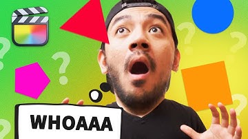 How to Add Shapes in Final Cut Pro