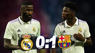 БАРСЕЛОНА УНИЗИЛА РЕАЛ Реал Мадрид Барселона 0 1 Обзор на первый матч сезона