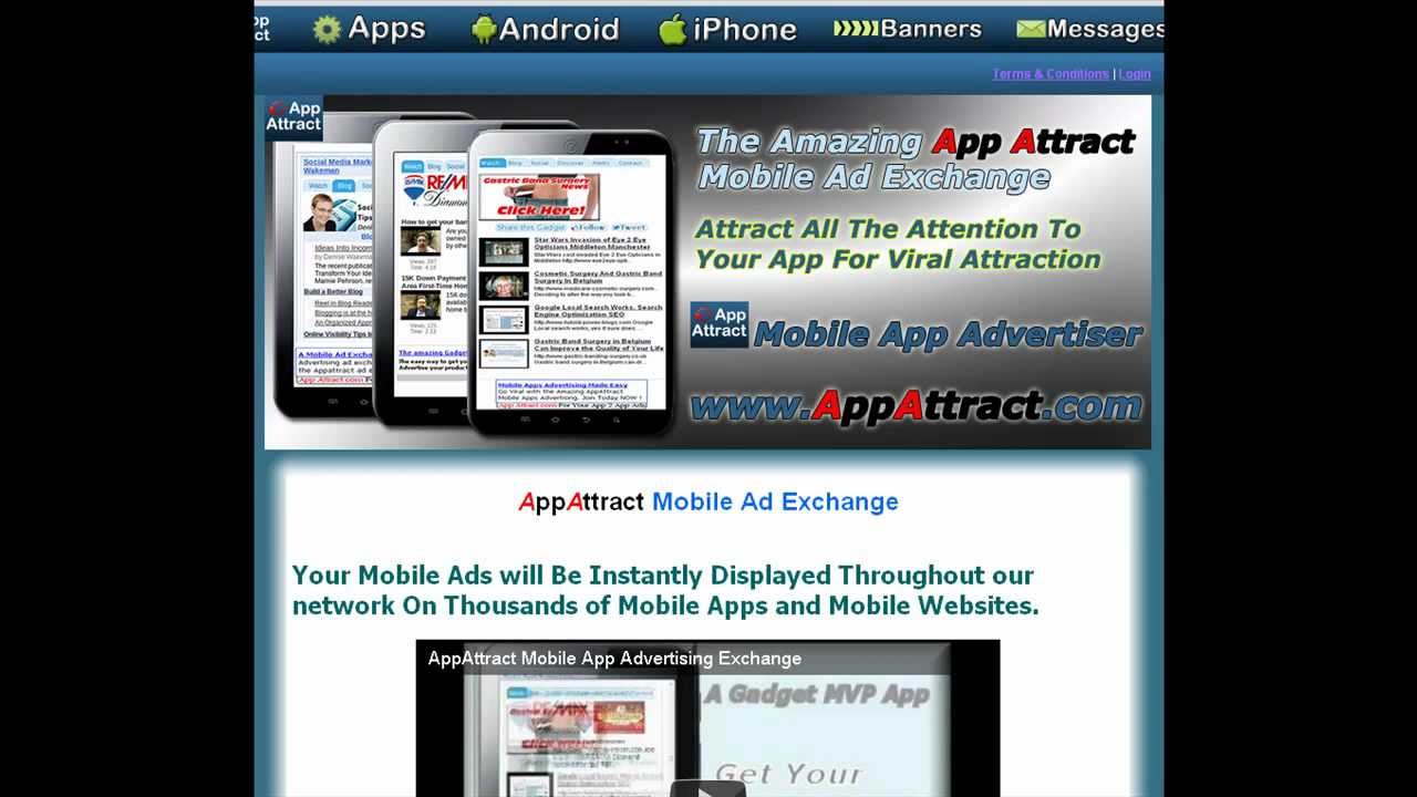 Appattract How To Add A Banner Ad Training Youtube
