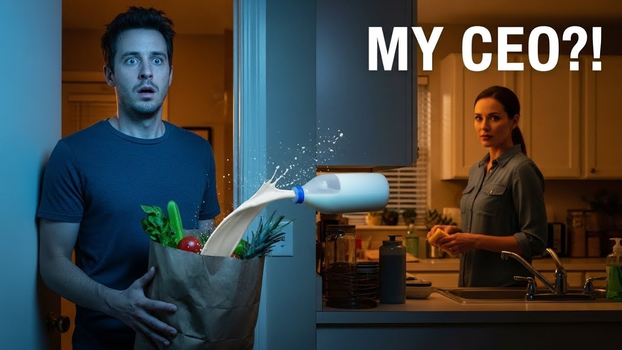 Single dad comes home to find his CEO cleaning his house - Her reason left him in tears..