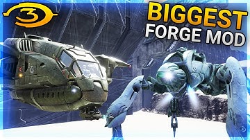 MY CRAZIEST FORGE MOD YET - Halo 3 Mods #151