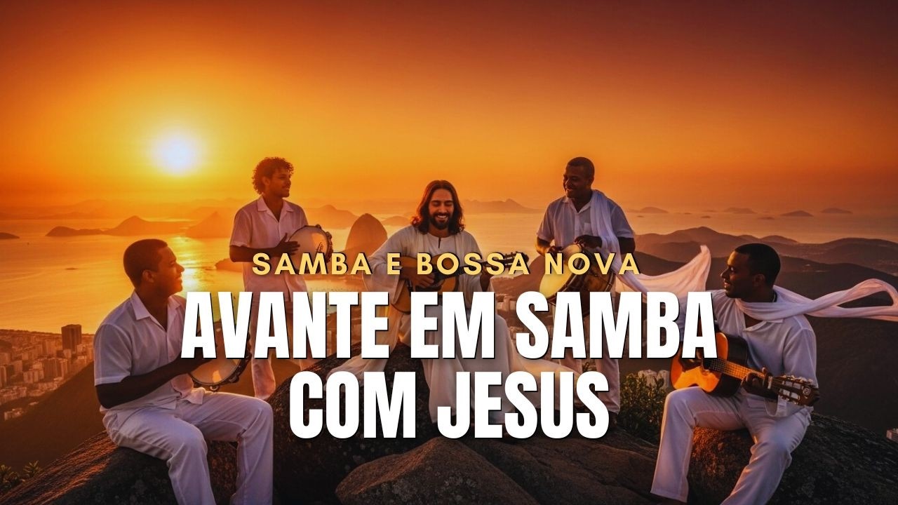 JESUS E SEUS MÚSICOS TOCANDO O HINO  