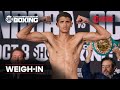 Sebastian Fundora vs. Brian Mendoza: Weigh-In | SHOWTIME CHAMPIONSHIP BOXING