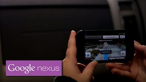 Nexus S with Google Maps Navigation