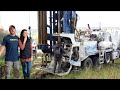 We Drilled a WELL and WE weren't EXPECTING THIS!!! Building Our OFF-GRID Tiny House in the WOODS