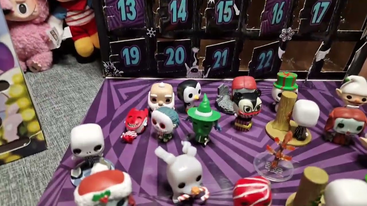 Opening our advent calendars day 25