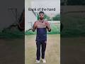Back of the hand #ramanbishnoi #cricket #bowlingtips #cricketshorts #fastbowling #ipl #cricketlover