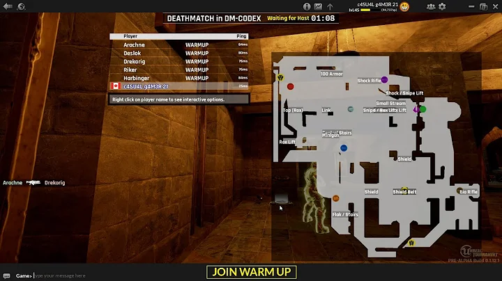 Exploring UT99 maps on UT4  (Codex)