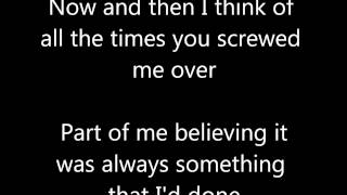 Gotye ft. Kimbra Somebody that i used to know lyrics