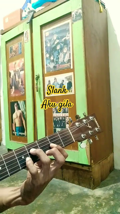 Slank - Aku gila#belajargitarpemula #coverakustik