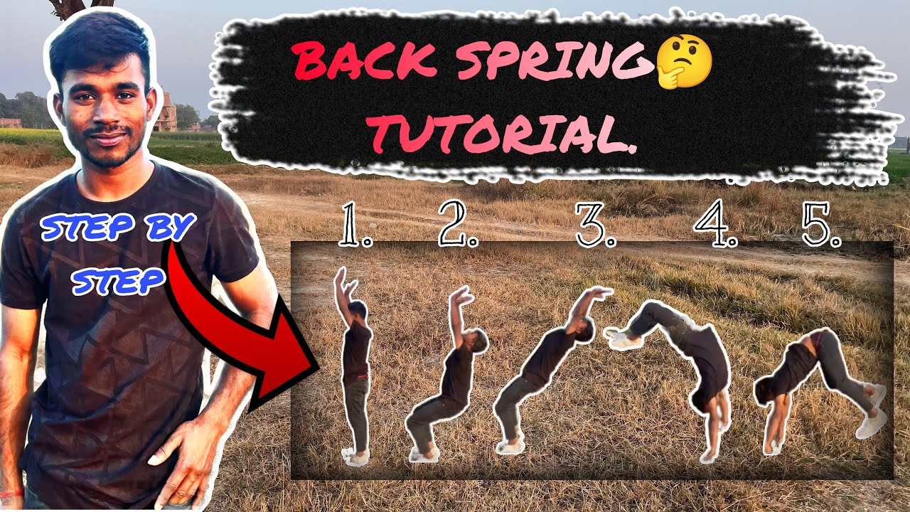BACK HANDSPRING कैसे सीखे | 4 EASY STEPS For - YouTube