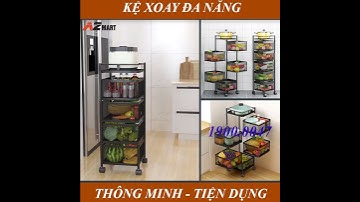 Kệ Xoay Đa Năng Vuông