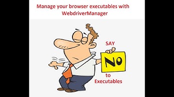 Selenium Framework - Part 40 - Browser and Driver Management using WebDriverManager