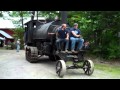 Lombard steam log hauler run