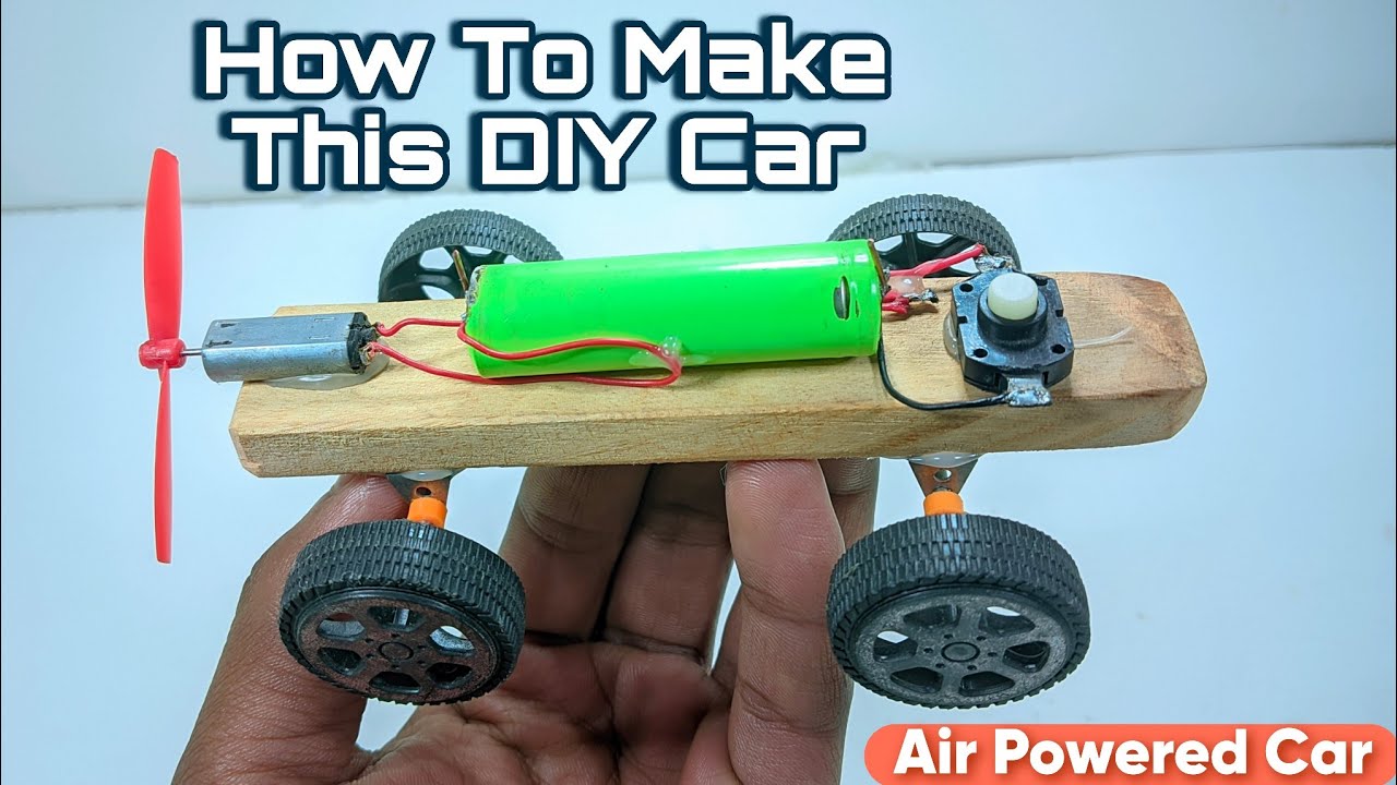 Amazing DIY Air Car Using Simple Materials | Easy Build