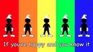 If You're Happy & You Know It | ACTION SONG | Nursery Rhyme @rainbowrabbitsongs #rainbowrabbitsongs