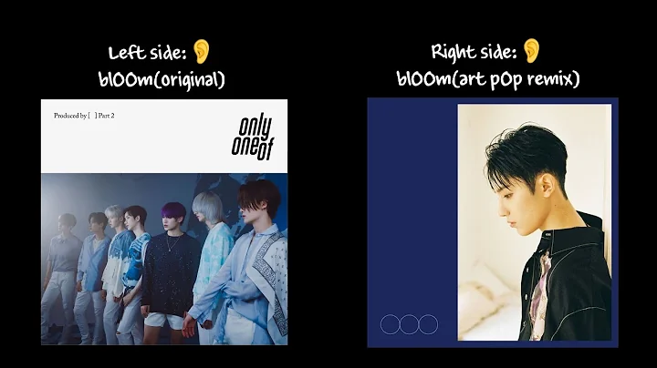 OnlyOneOf / blOOm (L:original R:art pOp remix)