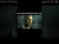 Agent 47 now wanted by TRAVIS😱 #agent47 #hitmanabsolution #shorts #shortvideo