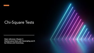 2301382 Lecture 3: Chi-Square Test